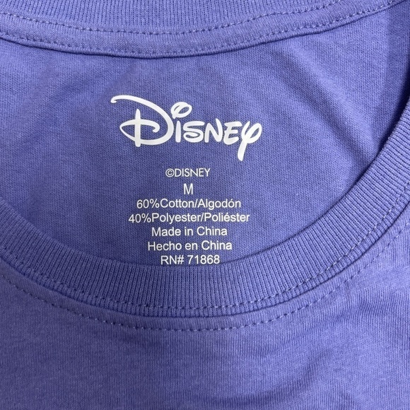 Lilo and Stitch Fitted Logo Tee, Size Junior M - Picture 3 of 6